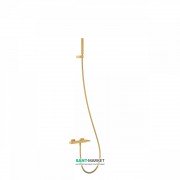 Смеситель для ванной Tres Slim colors с ручным душем золото 20217001OR