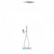 Душова система Tres Slim-Tres з верхнім і ручним душем хром 20298001