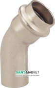 Отвод 45° Viega SeaPress 0326.1 d22 сплав CuNiFe 90/10 453954