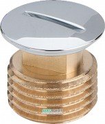 Заглушка Viega 1752 G½ латунь хромована 102814