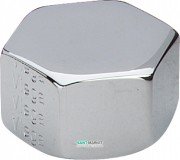 Заглушка Viega 1761 G⅜ со специальной обработкой латунь хромированная 107741