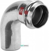 Відвід 90° Viega Prestabo 1116.1 42 нелегована сталь 558246