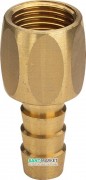 Шланговый штуцер Viega 1846 ½ латунь 105679