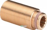 Удлинитель для водорозетки Viega Pexfit Pro 2032.9 Rp½хG¾ 50 мм бронза 276430