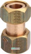 Винтовое соединение для счетчика воды Viega 2026.7 G¾ бронза 274665