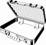 Корпус чемодана для инструментов Viega 2200 464x354 мм пластик 774936