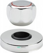 Установчий комплект Viega 2143.62 DN15 латунь хромована 584924