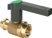 Шаровой кран Viega Easytop 2270.4 с SC‑Contur d35(DN32)хRp1¼ бронза 587185