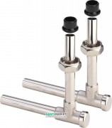 Соединительный комплект для подключения радиатора Viega 2272.5 латунь никелированная 360399