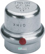 Заглушка Viega Prestabo 1156 54 нелегированная сталь 643645