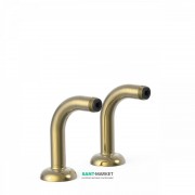 Вывод с адаптером для ванны-душа Tres Tres-Сlasic 2 шт с глушителем состаренная латунь 24287101LV