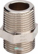 Подвійний ніпель Viega 1021.1-260 R¾хG¾ латунь нікельована 143084