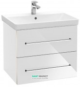 Тумба з раковиною Villeroy & Boch Avento 60 Crystal White 415860B4