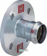 Фланцевый переход Viega Prestabo 1159 35 (DN32) нелегированная сталь 643546