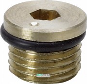 Заглушка Viega Easytop 2275.95 G¼ з внутрішнім многогранником кремнієва бронза 747602