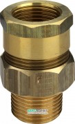 Соединительный элемент резьбовой Viega 1222 R2хRp2 латунь 135775
