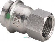 З'єднувальний елемент Viega Sanpress Inox 2312 з SC-Contur 28хRp¾ нержавіюча сталь 436643