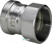 З'єднувальний елемент Viega Sanpress Inox XL 2312XL з SC-Contur 64хRp2½ нержавіюча сталь 619954