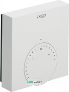 Комнатный термостат Viega Fonterra 1243 24 V белый 610418