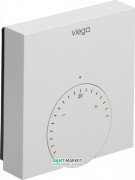 Комнатный термостат Viega Fonterra 1243 230 V белый 610401