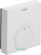 Комнатный термостат Viega Fonterra 1243 24 V белый 610418