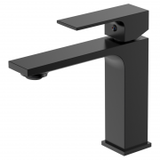 Змішувач для раковини Valle De la Noche одноважільний чорний 10-40-1100-black