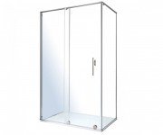 Душова кабіна Volle Teo 117,5х87,5 профіль хром/прозоре скло 10-22-333