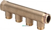Колектор Viega 1057 4 виходи латунь 110444