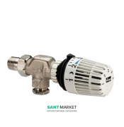 Угловой радиаторный вентиль Viega латунь никелированная 360405