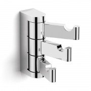 Крючок для ванной Volle Fiesta тройной поворотный хром 15-77-702