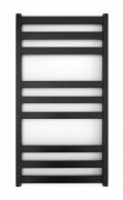 Полотенцесушитель водяной Genesis-Aqua Tristar flat 80x53 см черный GA-5001