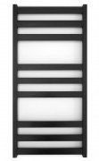 Полотенцесушитель водяной Genesis-Aqua Tristar flat 120x53 см черный GA-5003