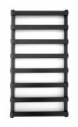 Полотенцесушитель водяной Genesis-Aqua Basis 80x53 см черный GA-10001