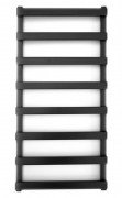Полотенцесушитель водяной Genesis-Aqua Basis 120x53 см черный GA-10003