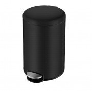 Відро для сміття Volle 5 л з педаллю чорний 14-05-53B