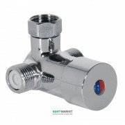 Змішувач  Tres Trestronic двохструйний з гнучкими трубами хром 19250730