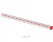 Труба Viega Prestabo 1104 d28 нелегована сталь оцинкована/PP білий RAL 9001 577148