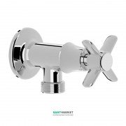 Запірний вентиль для пральної машини Tres Tres-Clasic хром 24250001