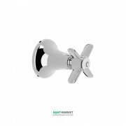 Запорный вентиль Tres Tres-Сlasic для холодной воды с резьбой 1/2'' хром 24215501