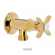 Запірний вентиль для пральної машини Tres Tres-Clasic золото 24250001OR