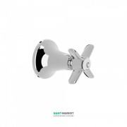 Запорный вентиль Tres Tres-Сlasic для холодной воды с резьбой 1/2'' хром 24215501