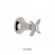 Запорный вентиль Tres Tres-Сlasic для холодной воды с резьбой 1/2'' сталь 24215501AC