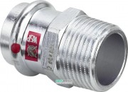 З'єднувальний елемент Viega Prestabo 1111 з SC-Contur 18хR½ нелегована сталь 559014