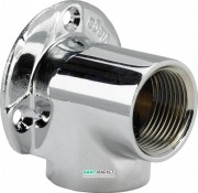 Водорозетка Viega 1421 Rp½хRp⅜ латунь хромированная 113209