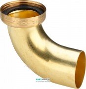 Відводне коліно 90° Viega 1328 d32 G1¼ латунь 127657