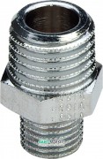 Ниппель редукционный Viega 1531 R1½хR1¼ без внутреннего конуса латунь 107451