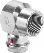 Косинець перехідний 90° Viega Prestabo 1114.2 28хRp1 нелегована сталь 642310