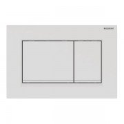 Панель змиву для унітазу Geberit Sigma30 подвійний змив пластик білий 115.883.01.1