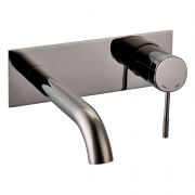 Змішувач для раковини Imprese Brenta одноважільний настінний графіт ZMK091908030