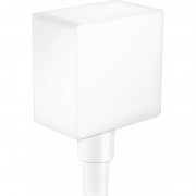 Шланговое подсоединение Hansgrohe FixFit белый матовый 26455700